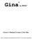 Gina by. Owner s Manual Version 2.2 for Mac. Gina is designed and manufactured in the U.S. by Echo Corporation
