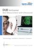 DUB. SkinScanner Skin Measurement with Ultrasound. Dermatology Ÿ Aesthetics Ÿ Research Ÿ Cosmetics. w w w. d u b s k i n s c a n n e r.c o m.