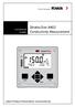 The Art of Measuring. Stratos Evo A402. User Manual English. Conductivity Measurement. Latest Product Information: