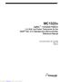 MC1323x. ZigBee - Compliant Platform 2.4 GHz Low Power Transceiver for the IEEE Standard plus Microcontroller Reference Manual