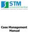 Case Management Manual
