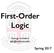 First-Order Logic. George Konidaris