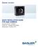 Basler aviator. QUICK INSTALLATION GUIDE FOR GigE CAMERAS. Document Number: AW Version: 03 Language: 000 (English) Release Date: 15 January 2015