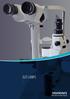 VX85 Slit Lamps. Precision at high level. Electric height adjustment VX85