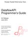 DataflowAPI Programmer s Guide