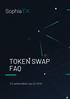 TOKEN SWAP FAQ. For action before July 23, 2018.