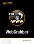 WebGrabber. Product Manual