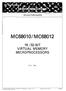 ; MC68010/MC /32-8IT VIRTUAL MEMORY MICROPROCESSORS. Advance Information MAY, '1985