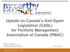 Update on Canada s Anti-Spam Legislation (CASL) for Portfolio Management Association of Canada (PMAC)