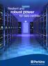 robust power for data centres