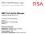 RSA NetWitness Logs. IBM Tivoli Identity Manager. Event Source Log Configuration Guide. Last Modified: Monday, March 06, 2017