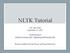 NLTK Tutorial. CSC 485/2501 September 17, Krish Perumal /