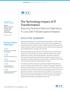The Technology Impact of IT Transformation Reducing Technical Debt and Optimizing IT Costs with IT Modernization Initiatives