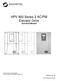 HPV 900 Series 2 AC/PM Elevator Drive Technical Manual