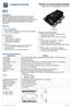 Remote I/O Communication Module Specification and Installation Instructions