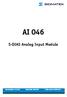 AI 046 S-DIAS Analog Input Module