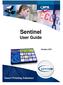 Sentinel. User Guide. Smart Printing Solutions. Smart Printing Solutions. Version 2.63