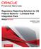 Regulatory Reporting Solution for US Federal Reserve Lombard Risk Integration Pack. Release Installation Guide November 2017