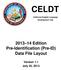 CELDT. California English Language Development Test Edition Pre-Identification (Pre-ID) Data File Layout