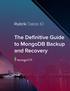 The Definitive Guide to MongoDB Backup and Recovery
