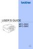 USER S GUIDE MFC-250C MFC-290C. Version 0 USA/CAN