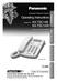 Operating Instructions KX-TSC14W 2 LINE. Caller ID Compatible. Integrated Telephone System