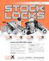 Features of the STOCK LOCKS program: