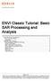 ENVI Classic Tutorial: Basic SAR Processing and Analysis