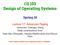 CS 153 Design of Operating Systems
