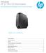 Table of contents. New functionalities and technologies in the HP Z2 Mini G3 Workstation. Technical white paper HP Z2 Mini G3 Workstation