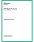HPE Data Protector. Software Version: Administrator's Guide