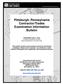 Pittsburgh, Pennsylvania Contractor/Trades Examination Information Bulletin
