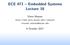 ECE 471 Embedded Systems Lecture 16