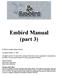 Embird Manual (part 3)