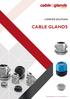 COMPLETE SOLUTIONS CABLE GLANDS.
