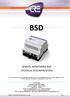 BSD REMOTE MONITORING BOX TECHNICAL DOCUMENTATION