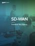 SD-WAN Transform Your Agency