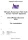 IHE Quality, Research and Public Health Technical Framework Supplement. Clinical Research Document (CRD) Trial implementation