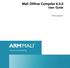 Mali Offline Compiler User Guide