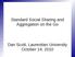 Standard Social Sharing and Aggregation on the Go. Dan Scott, Laurentian University October 14, 2010