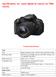 Specifications for canon digital slr camera eos-700d (18-55)