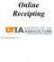 Online Receipting User Guide as of March 10,