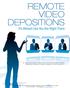 REMOTE VIDEO DEPOSITIONS