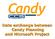 Data exchange between Candy Planning and Microsoft Project