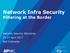Network Infra Security Filtering at the Border. Network Security Workshop April 2017 Bali Indonesia