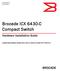 Brocade ICX 6430-C Compact Switch