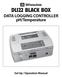 DL122 BLACK BOX. DATA LOGGING CONTROLLER ph/temperature. Set Up / Operation Manual