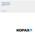 Kofax Kapow Installation Guide Version: Date: