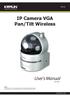 IP Camera VGA Pan/Tilt Wireless