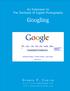 Googling. An Extension to The Textbook of Digital Photography. D e n n i s P. C u r t i n. Cover AA30470C